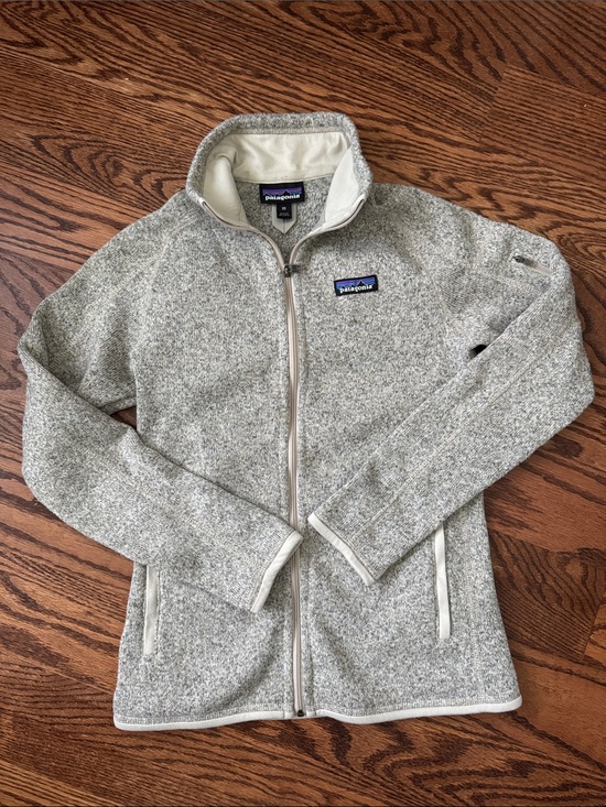 Patagonia Jackets & Blazers - Patagonia Women’s Full-Zip Heathered Gray Teddy Fleece Jacket